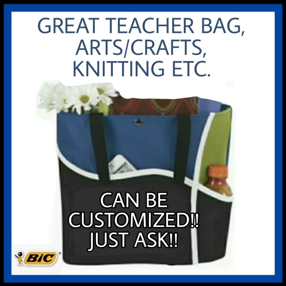 Sale BIC BRAND Well made heavy canvas shopper. Great teacher gift!! Super sale!!